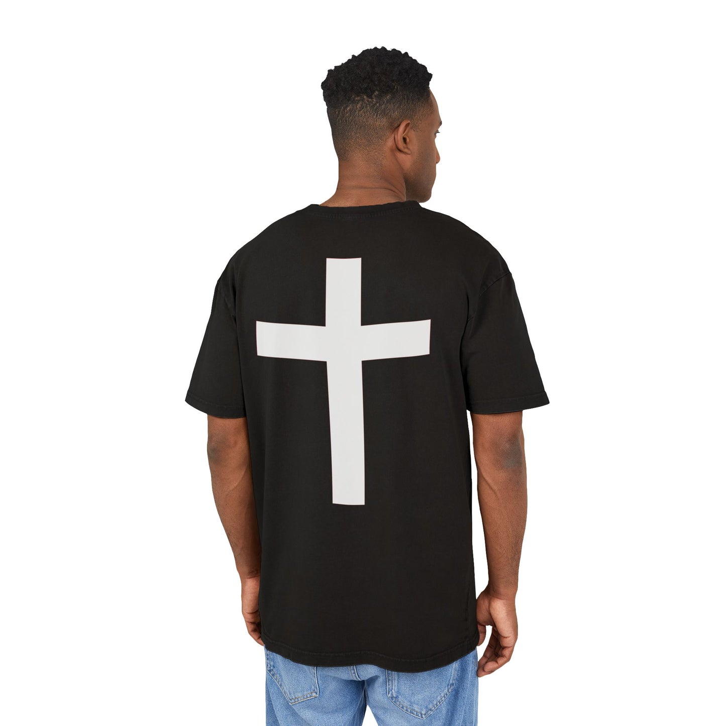 Lamb of God "Jesus loves you" cross T-shirt