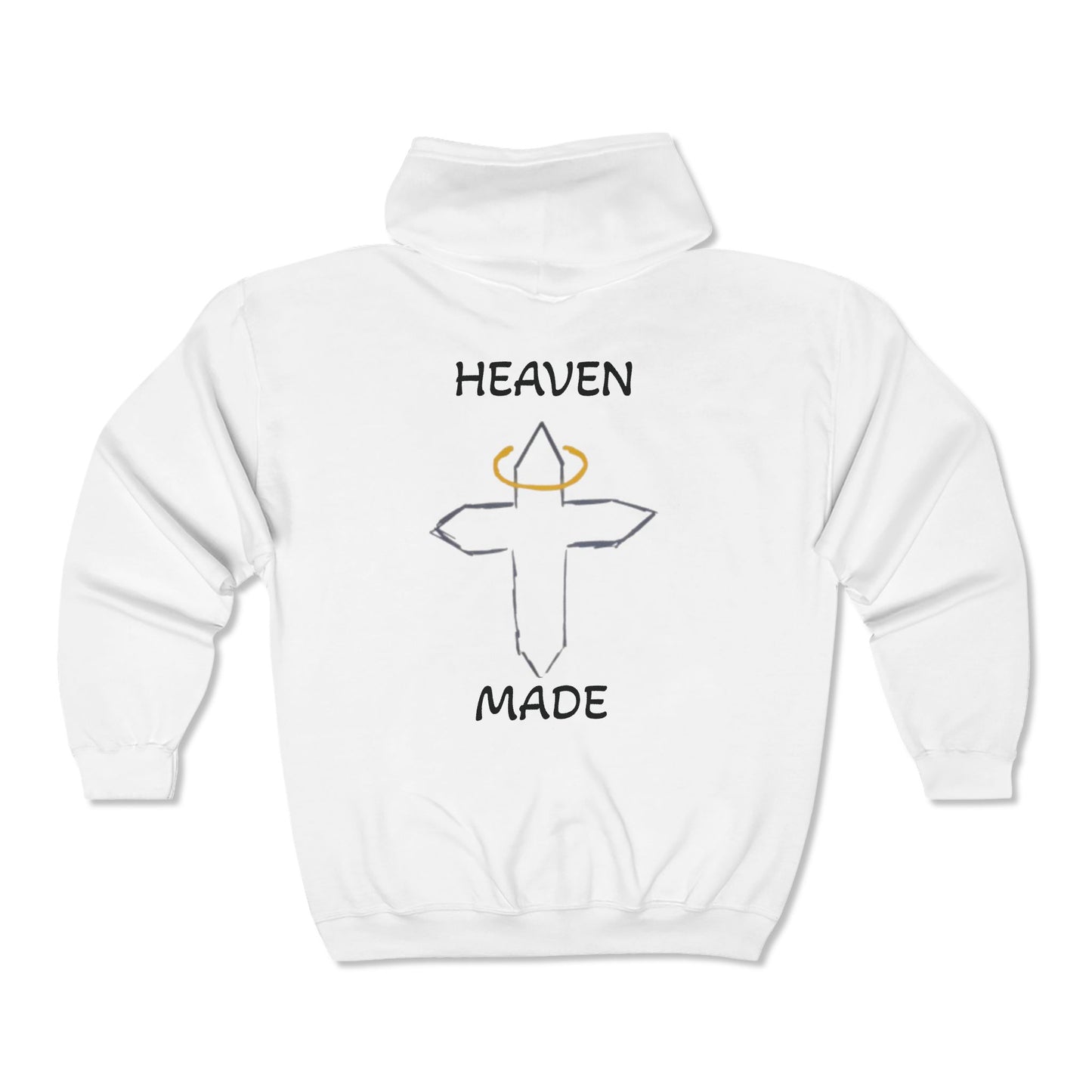 Heaven made Full Zip Hooded Sweatshirt