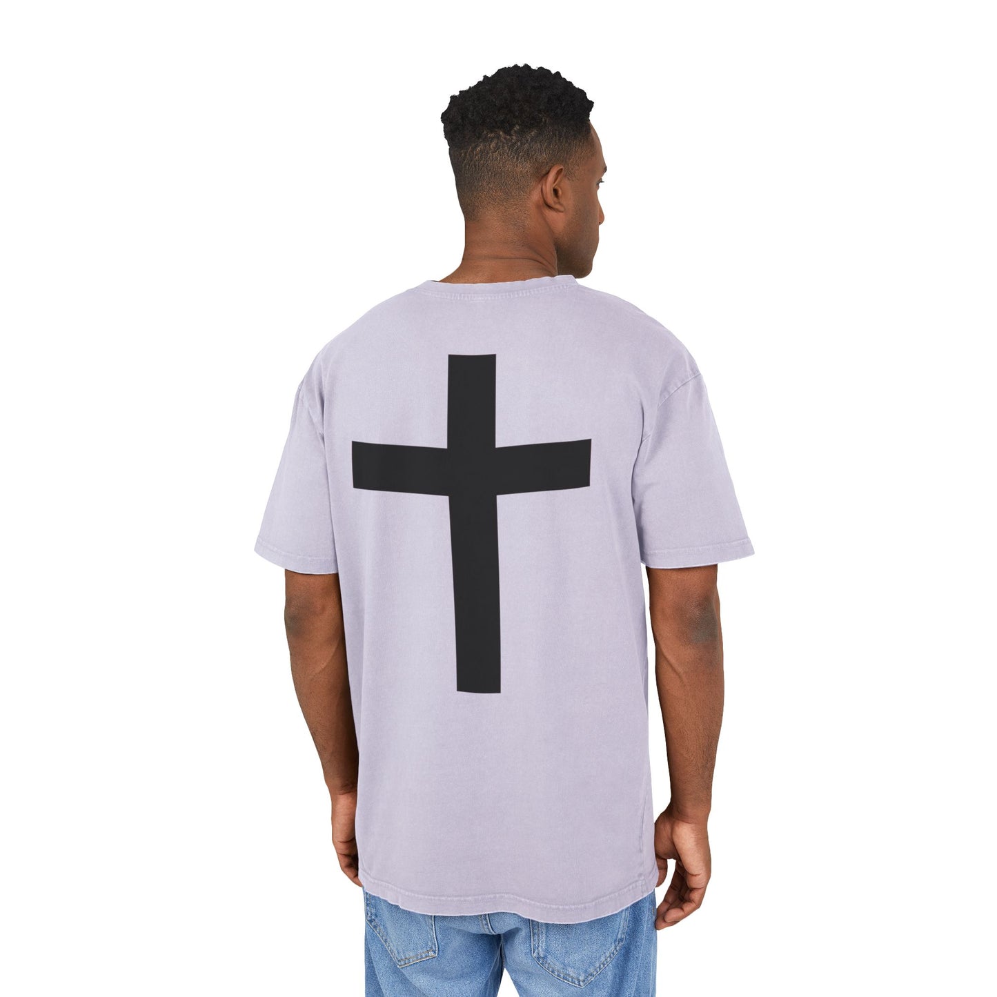 Lamb of God "Jesus loves you" cross T-shirt